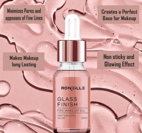 Ronzille Glass Glow Pre Makeup oil Primer